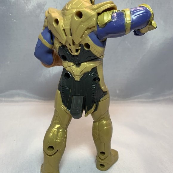 Marvel Avengers Villain Thanos Talking Light Up 8" Figure Toy Hasbro 2017 - Picture 4 of 6